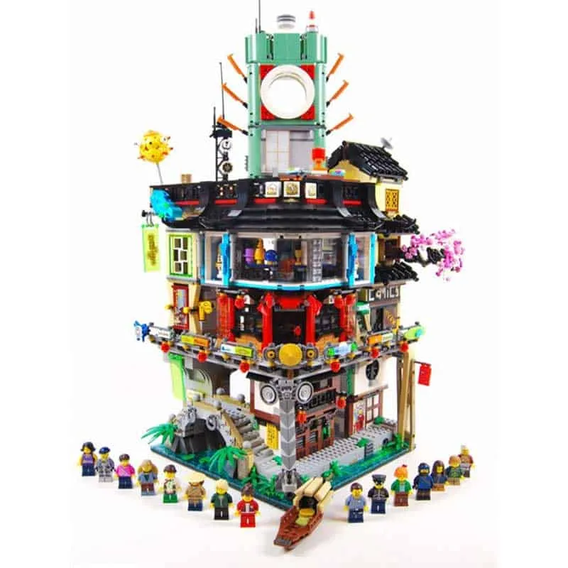Ninjago Movie 70620 Ninjago City Gardens Masters of Spinjitzu