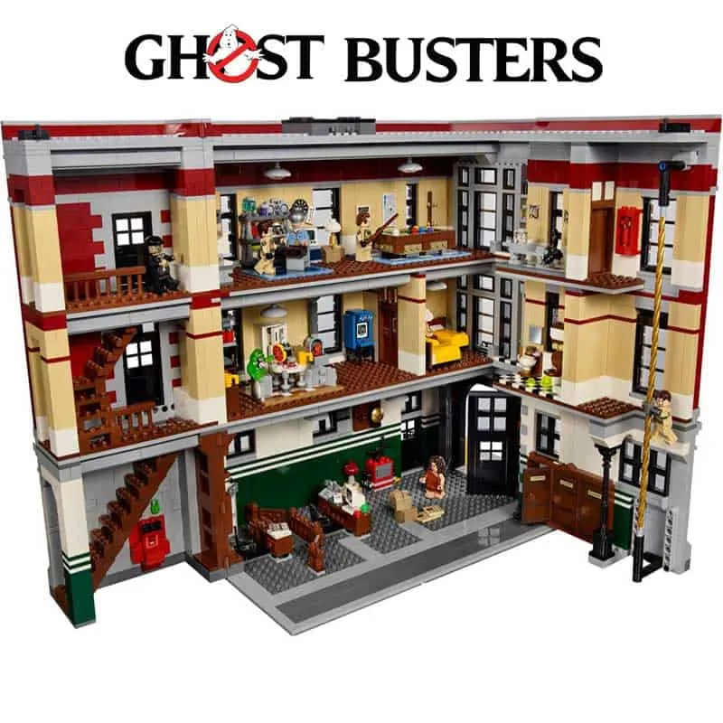 Ghostbusters Firehouse Headquarters 75827 MOC 4705Pcs Building Blocks Bricks Kids Toy Gifts