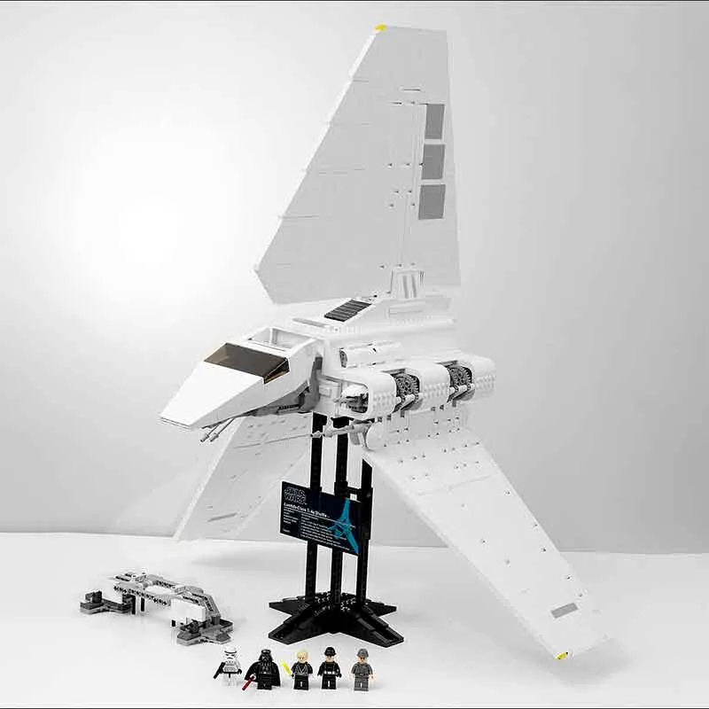 Star Wars Mandalorian Imperial Shuttle Tydirium 10212 Space Ship UCS 2503Pcs Building Blocks Kids Toy