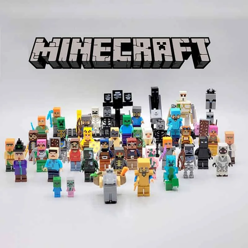Minecraft Custom MEGA 45 Brick figures Collection Army Kids Toy Gift