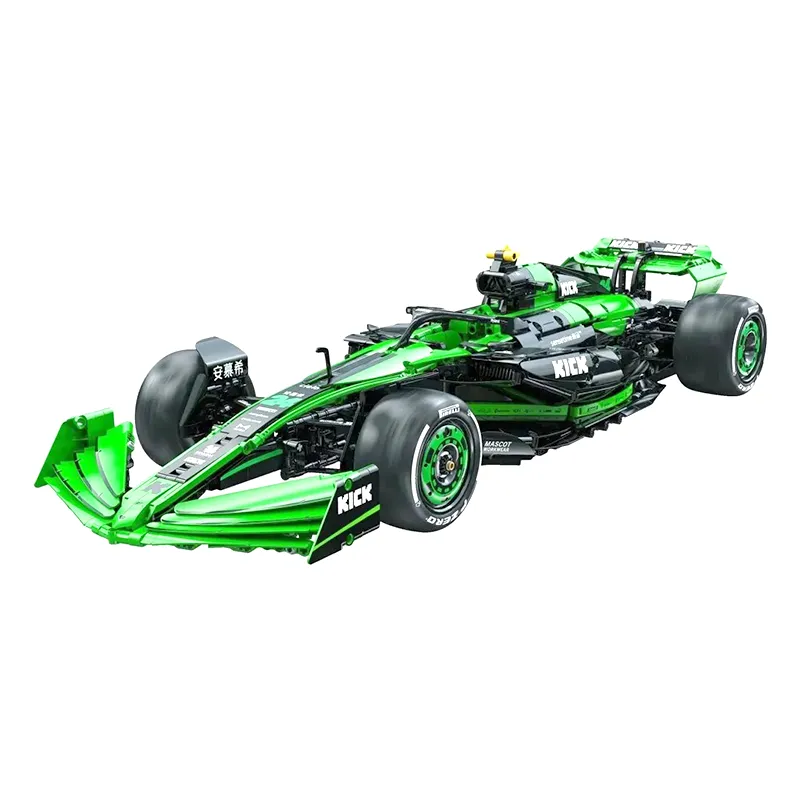 CaDA C64010 KICK SAUBER F1 Team C44 Technic Formula 1 Race Car 1:8 2553pcs Building Blocks Kids Toy