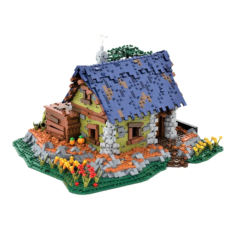 Olivia's Get Away Medieval Architecture MOC 35444 Creator 3178Pcs Building Blocks Kids Toy