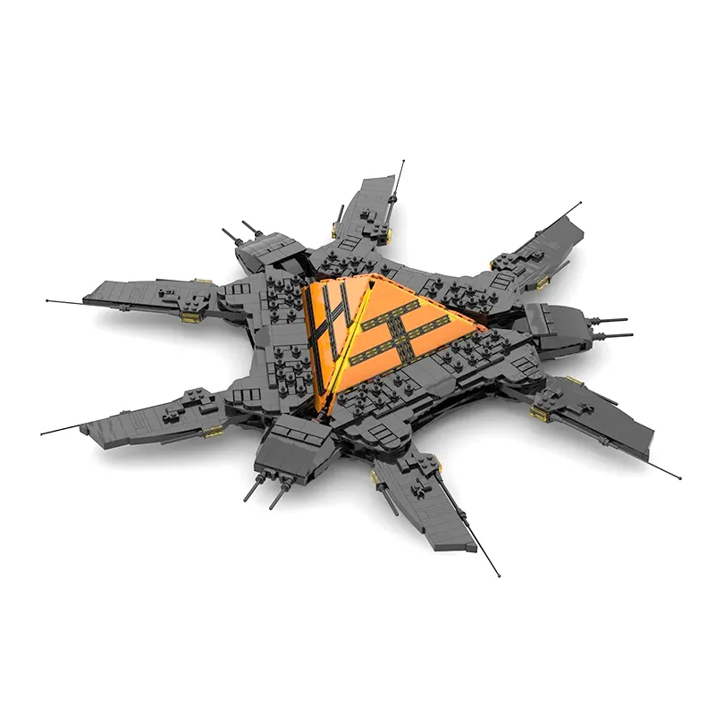 Stargate Apophis' Mothership 128807 GoBricks Space Ship