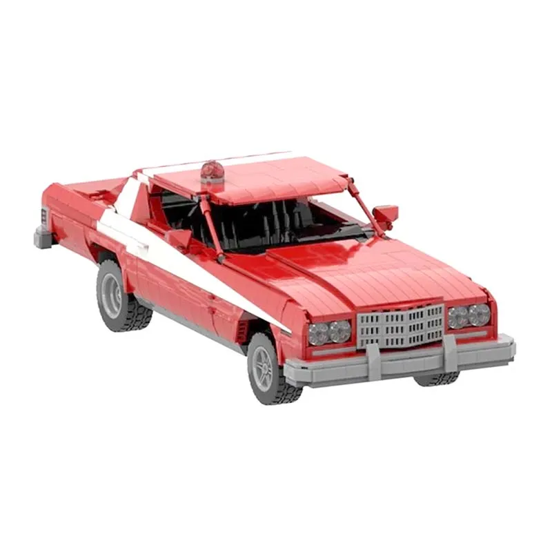 Starsky Hutch Olde Gran Torino 1975 MOC F-A0651 Technic Ideas 2030Pcs Building Blocks Kids Toy Gift