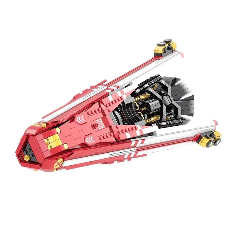 BAKA 33905 The Expanse Razorback Screaming Firehawk Navy Battleship 2107Pcs Building Blocks Kids Toy