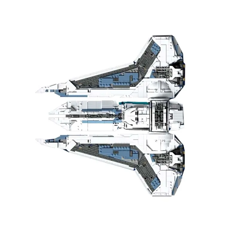 BAKA 33918 Star Wars Gauntlet Starfighter Kom'rk-class Fighter Jet 2948Pcs Building Blocks Kids Toy