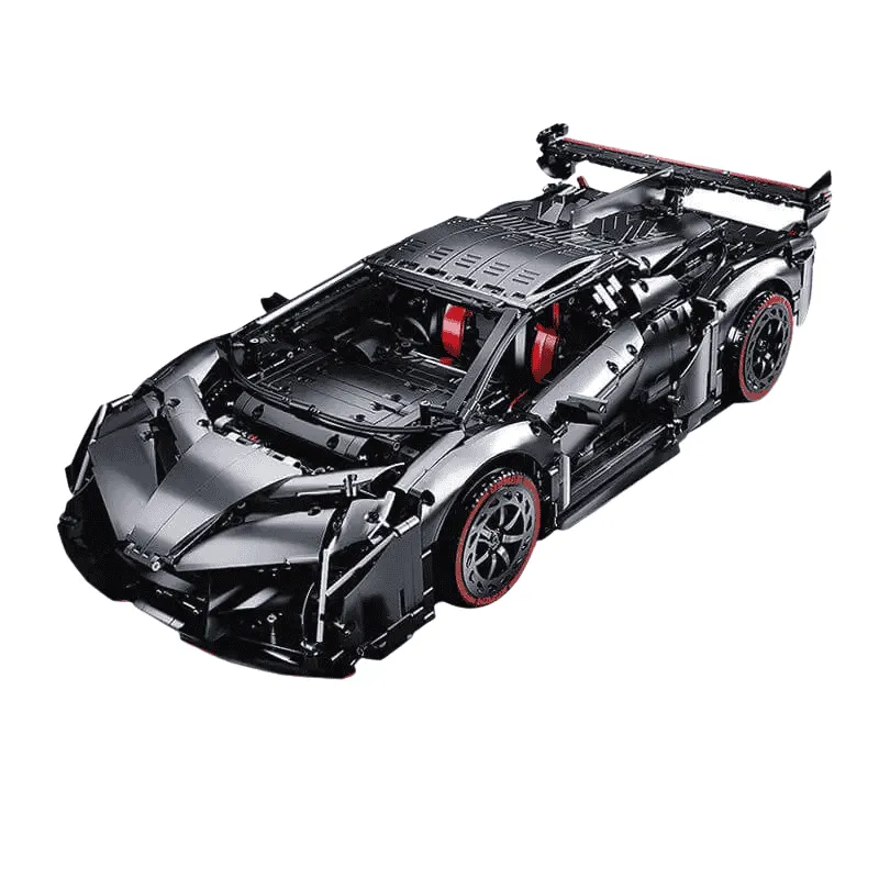 K-BOX 10522 Lamborghini Poison Sports Car Technic 3711Pcs Building Blocks Kids Toy