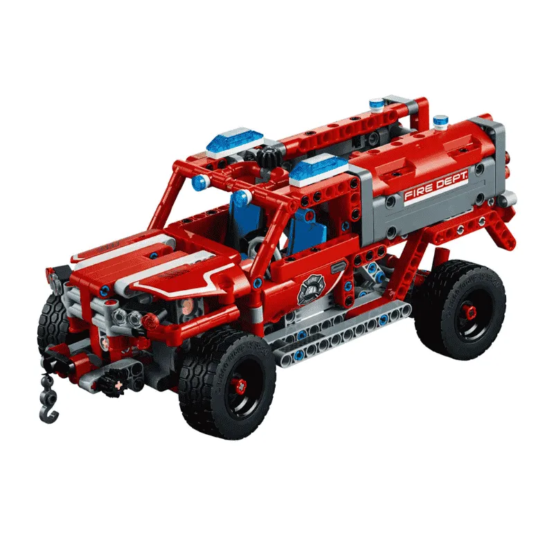 First Responder Fire Truck 42075 Technic Ideas
