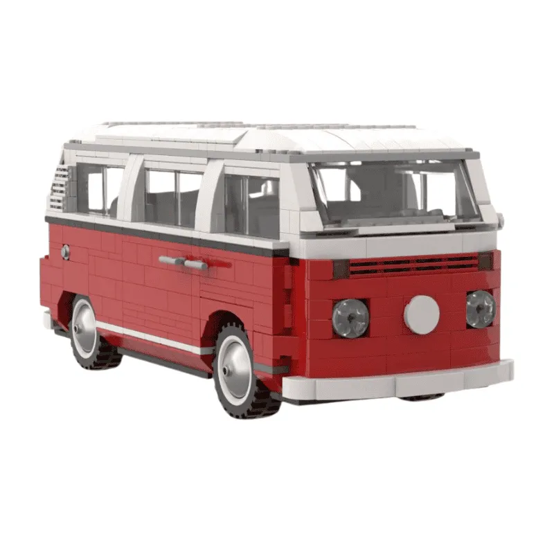 Volkswagen VW T1 Van red 10220 Techinic