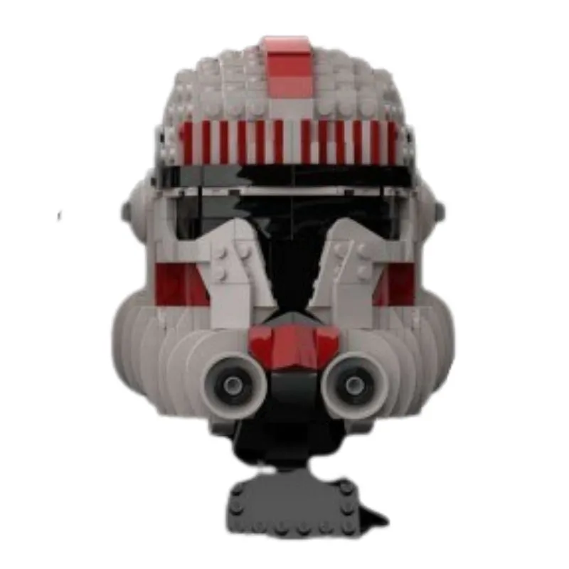 Star Wars Shock Trooper Helmet Bust MOC-168450 Space Battle Model  920Pcs Building Blocks Kids Toy