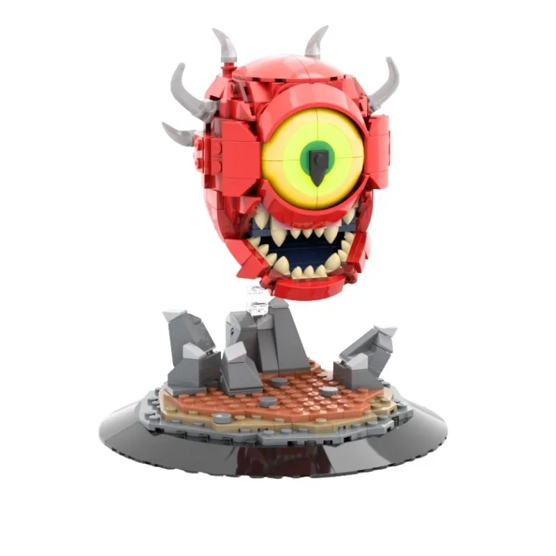 Cacodemon from Doom Daemon Series -183498 Space Battle Model