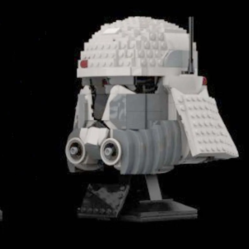 Star Wars Helmet Clone Commander Bacara MOC-165081 Space Battle Model  950Pcs Building Blocks Kids Toy