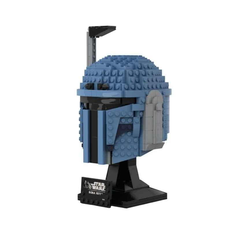 Star Wars Holiday Special Boba Fett Helmet Collection -80503 Space Battle Model