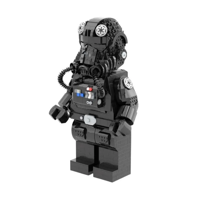 Star Wars Tie Fighter Pilot Mega Figure Bust -88934 Space Battle Model