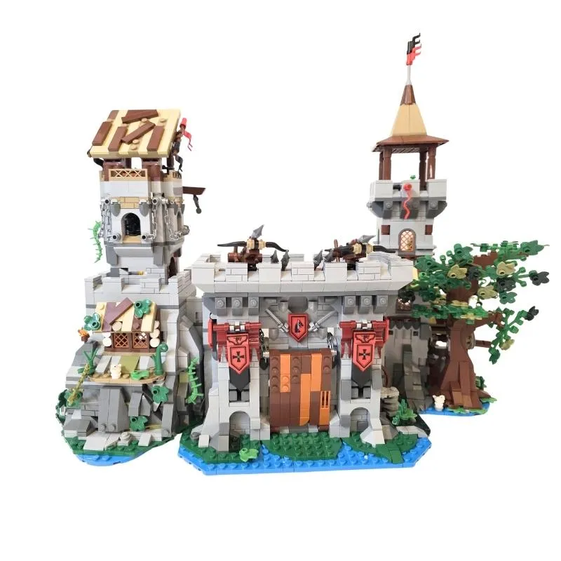 Iambrick 40210 Holy Spirit Knight's Fortress Modular Building Architecture 2568Pcs Building Blocks Kids Toy
