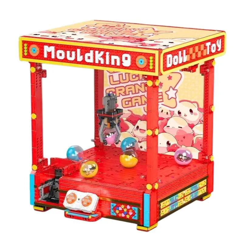 Mould King 10189 Remote-Controlled Claw Machine 2,922Pcs Building Blocks Kids Toy