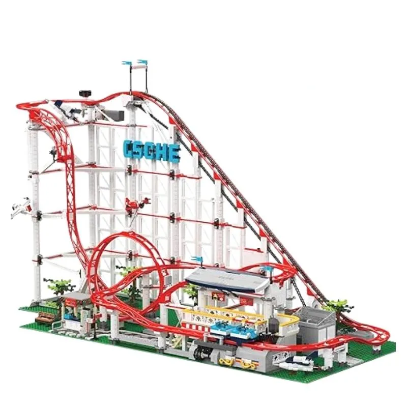 11014 Roller Coaster Amusement Park Funfair Track