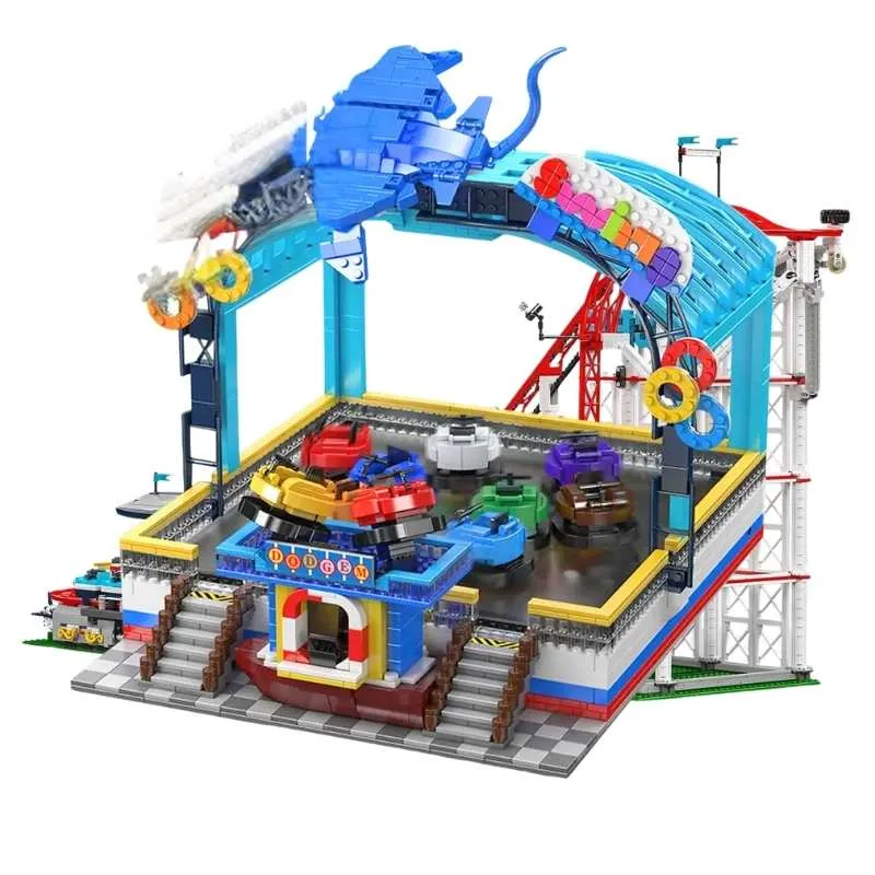 11018 Electric Magnetic Bumper Cars Arena Creative Amusement Park