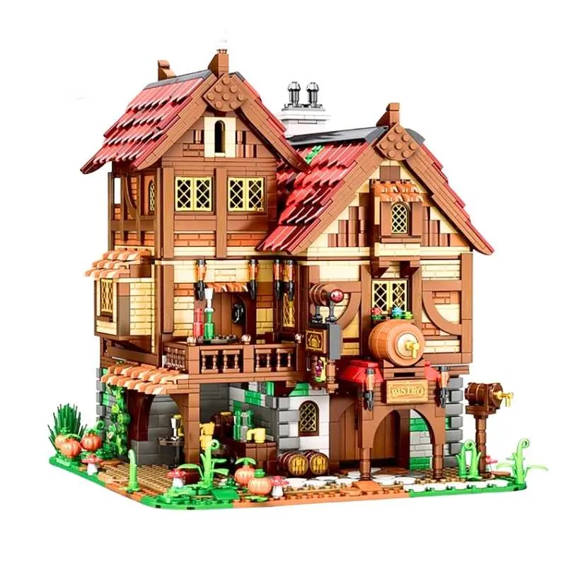 66018 Medieval Bistro Modular Building Architecture