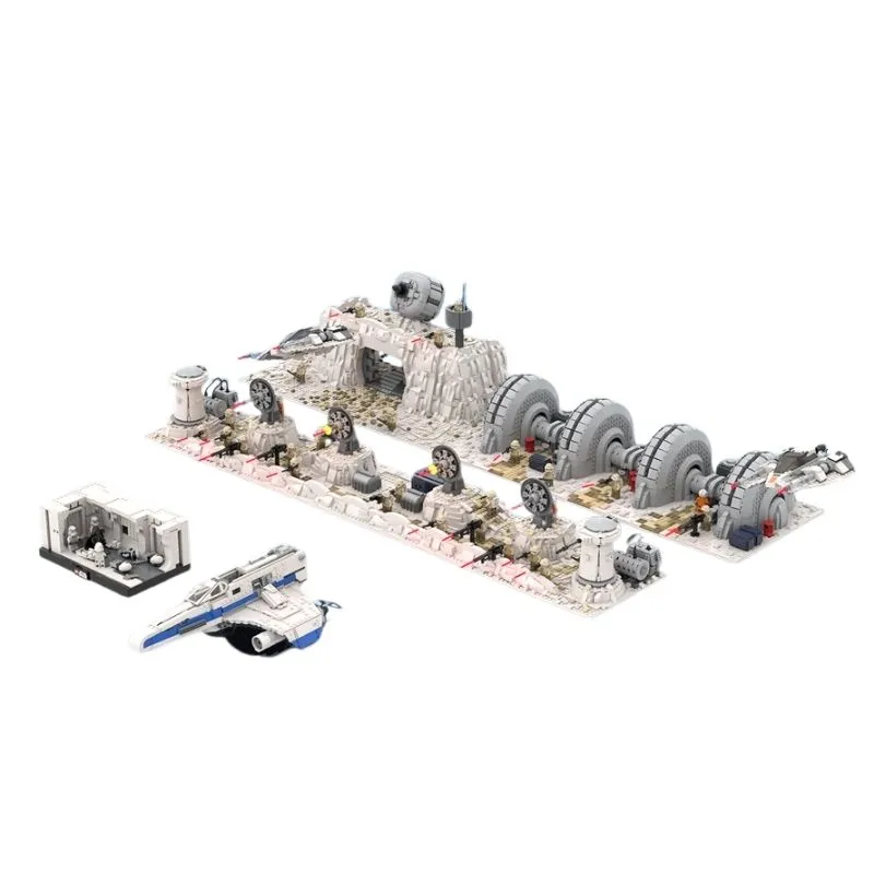 Star Wars REBELS BUNDLE Echo Base Gate MOC-180024 8351Pcs Building Blocks Kids Toy