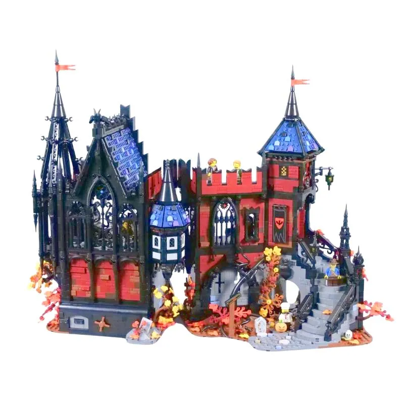 Adventure in Transylvania 910049 Count Dracula Designer Series 4056Pcs Building Blocks Kids Toy