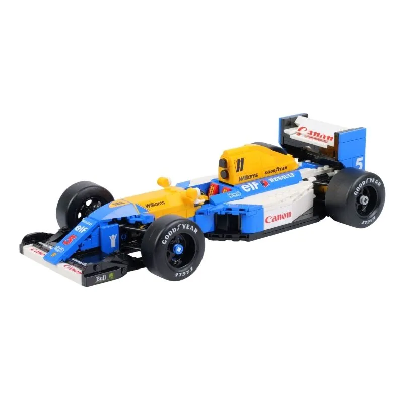 Williams Racing FW14B & Nigel Mansell F1 Formula 1 10353 799Pcs Building Blocks Kids Toy