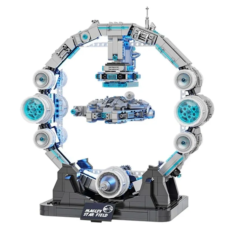 JIQi JQ1122 Maglev Millennium Falcon Star Wars 1196Pcs Building Blocks Kids Toy
