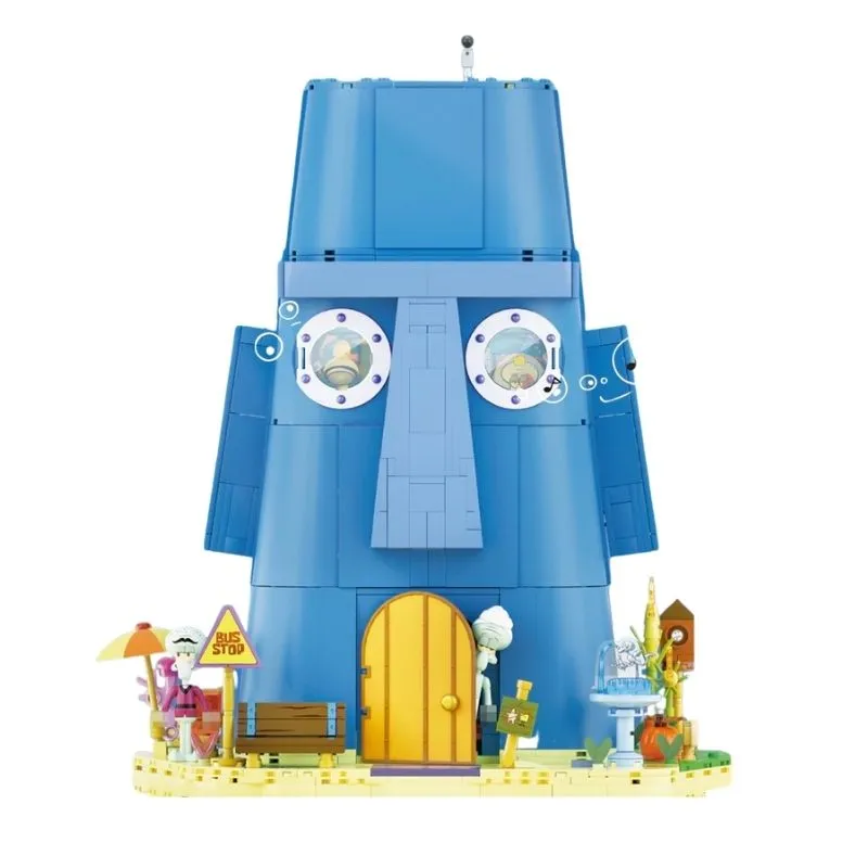 Squidward Tentacles' House AB0078 Moai-inspired Head