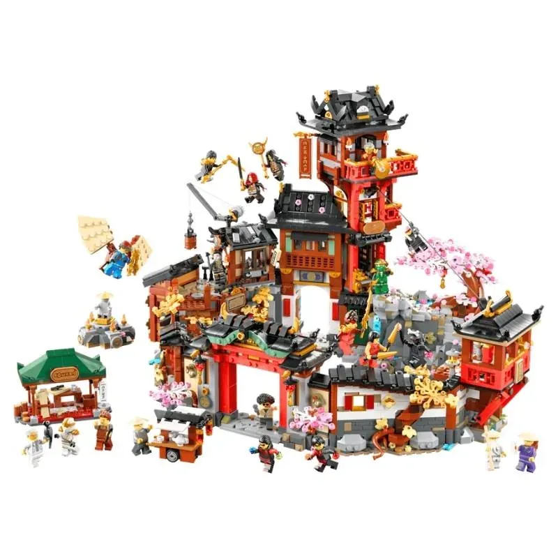 Ninjago The Old Town 71861 15th Anniversary 4851Pcs Building Blocks Kids Toy