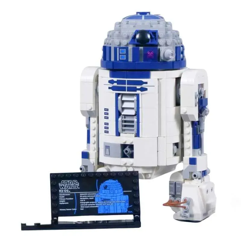 Star Wars R2-D2 75379 Droid Robot 1050Pcs Building Blocks Kids Toy 50079