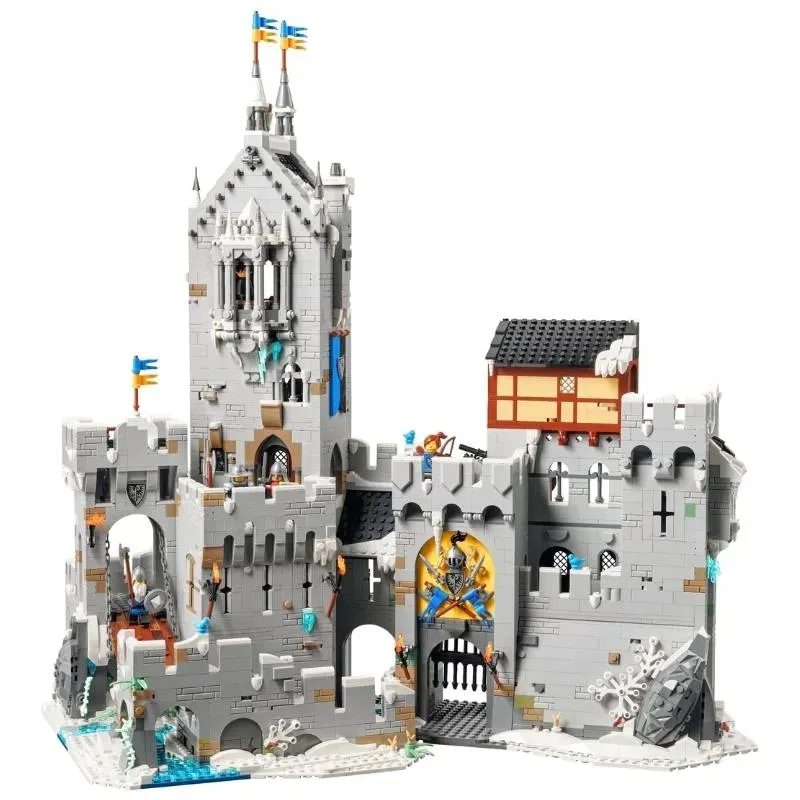 Mountain Fortress 910029 Ideas Creator Medieval Castle 3995Pcs Building Blocks Kids Toy