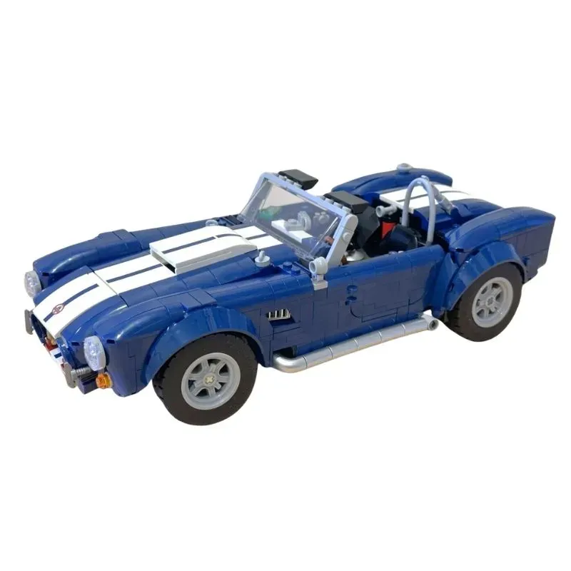 Shelby Cobra 427 S/C 10357 1960s Sports Car Technic 1241Pcs Building Blocks Kids Toy
