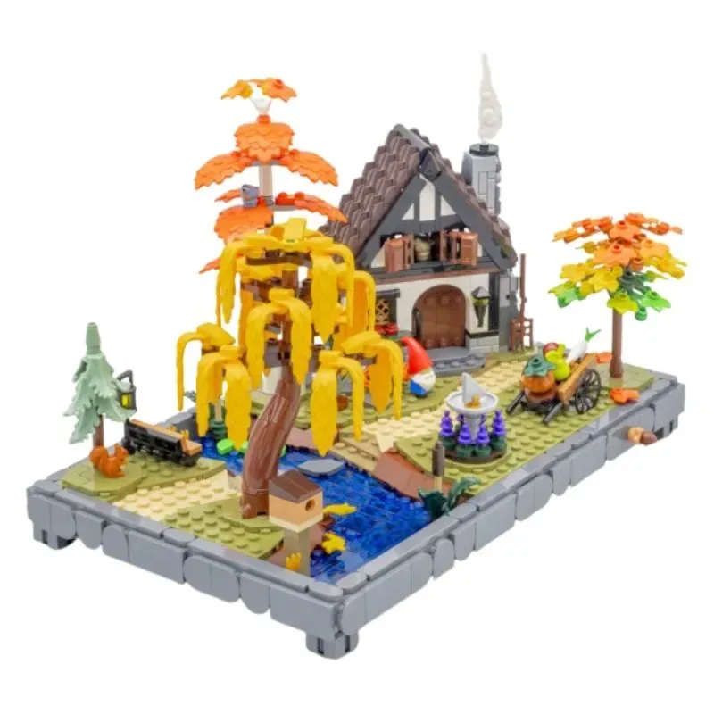 Autumn Cottage Garden 113725 Icons Village
