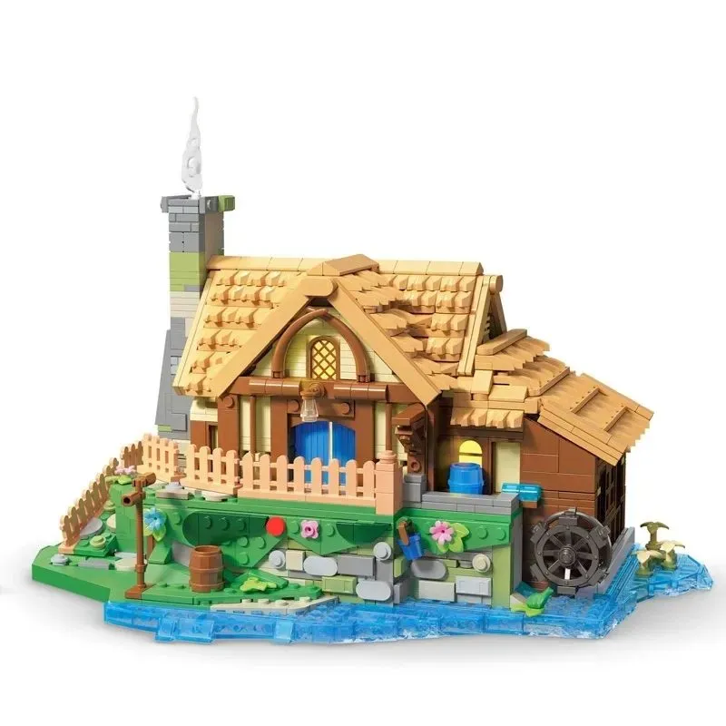 Lord of the Rings Dwarf Watermill DK 6035 1185Pcs Building Blocks Kids Toy