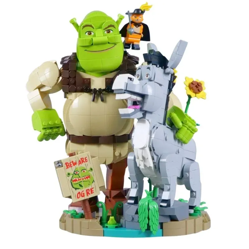 Shrek, Donkey & Puss in Boots 72423 Ideas Creator Movie
