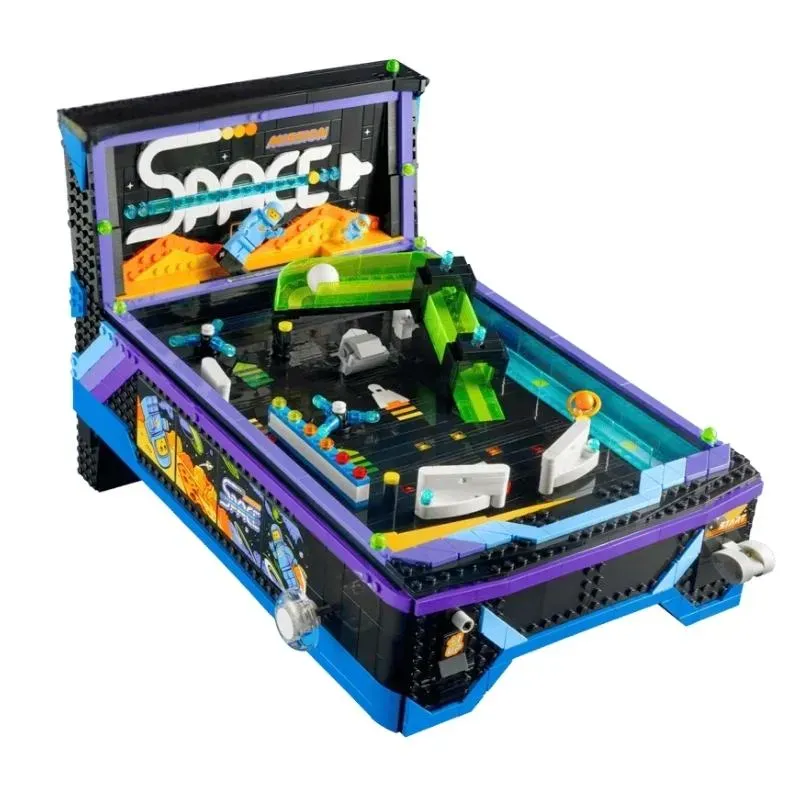 Arcade Pinball Machine 11374 Icons 2274Pcs Building Blocks Kids Toy