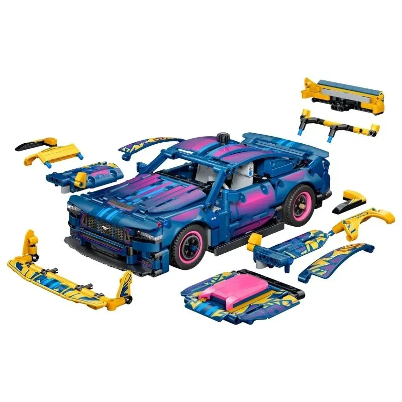 Garage Ford GT Mustang 42236 Technic Super Car